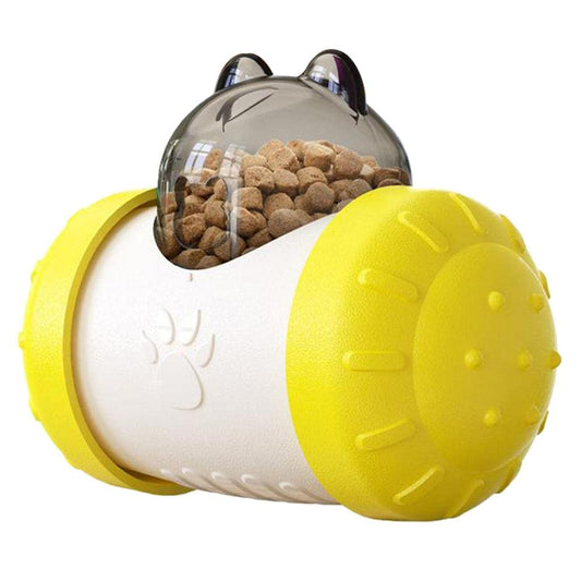 Distributeur de Croquettes pour Chien - BrainChase™ - Jaune - Carrefour chien